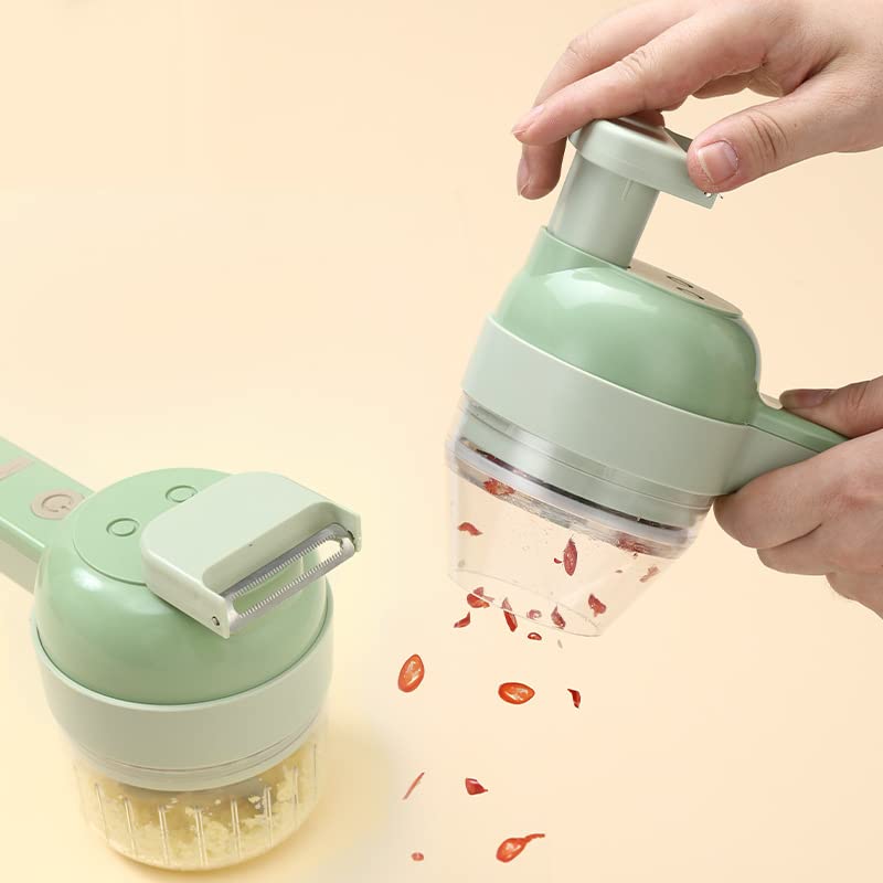 4 in 1 Handheld Electric Vegetable Chopper Set W7149