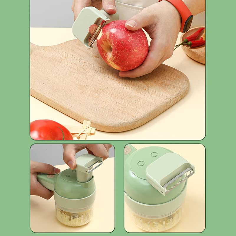 4 in 1 Handheld Electric Vegetable Chopper Set W7149