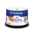DVD+R DL 8.5GB 8X Hub Printable Discs 50 Pack M817933
