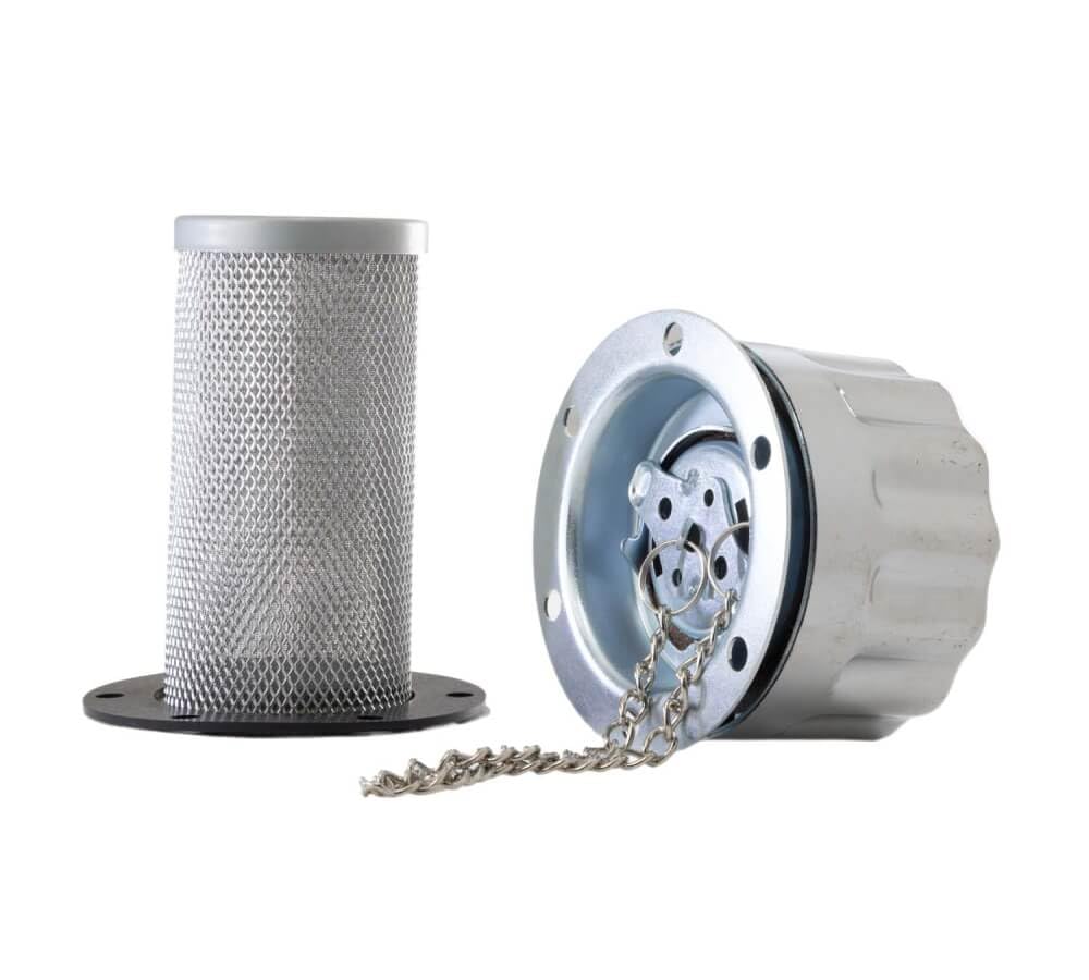 Carbon Steel Hydraulic Tank Breather Cap with Chain M474769