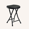18 Inch Portable Plastic Folding Stool with Steel Frame G318223