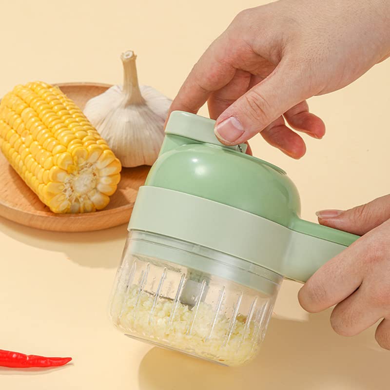 4 in 1 Handheld Electric Vegetable Chopper Set W7149