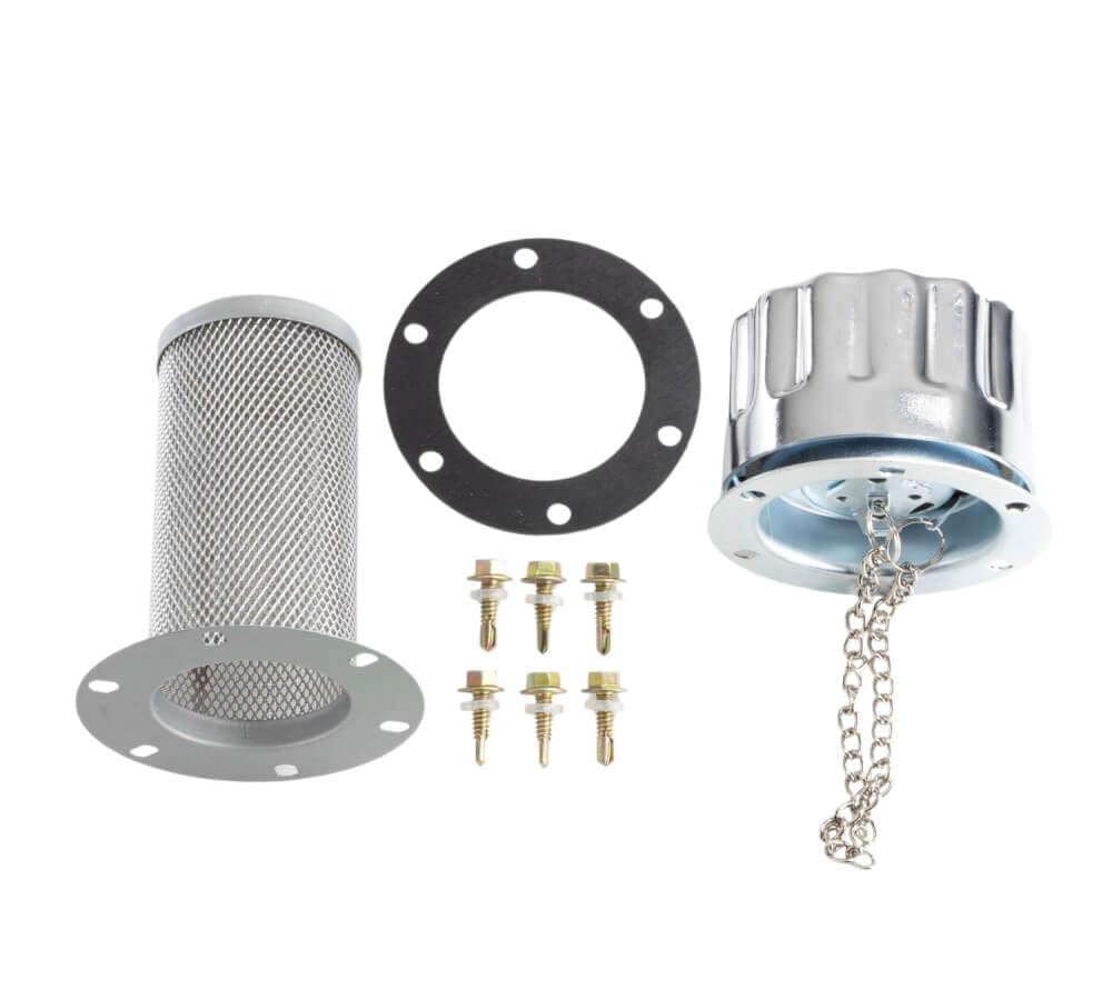 Carbon Steel Hydraulic Tank Breather Cap with Chain M474769
