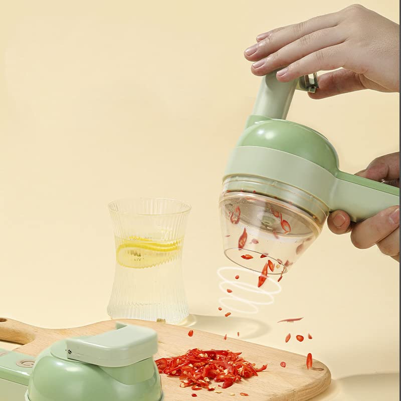 4 in 1 Handheld Electric Vegetable Chopper Set W7149