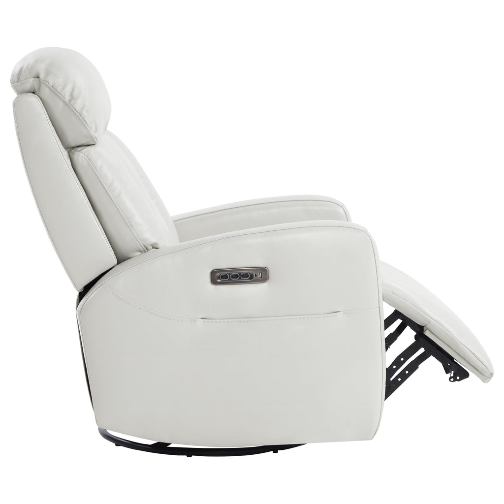 Genuine Leather Power Recliner Chair T9946