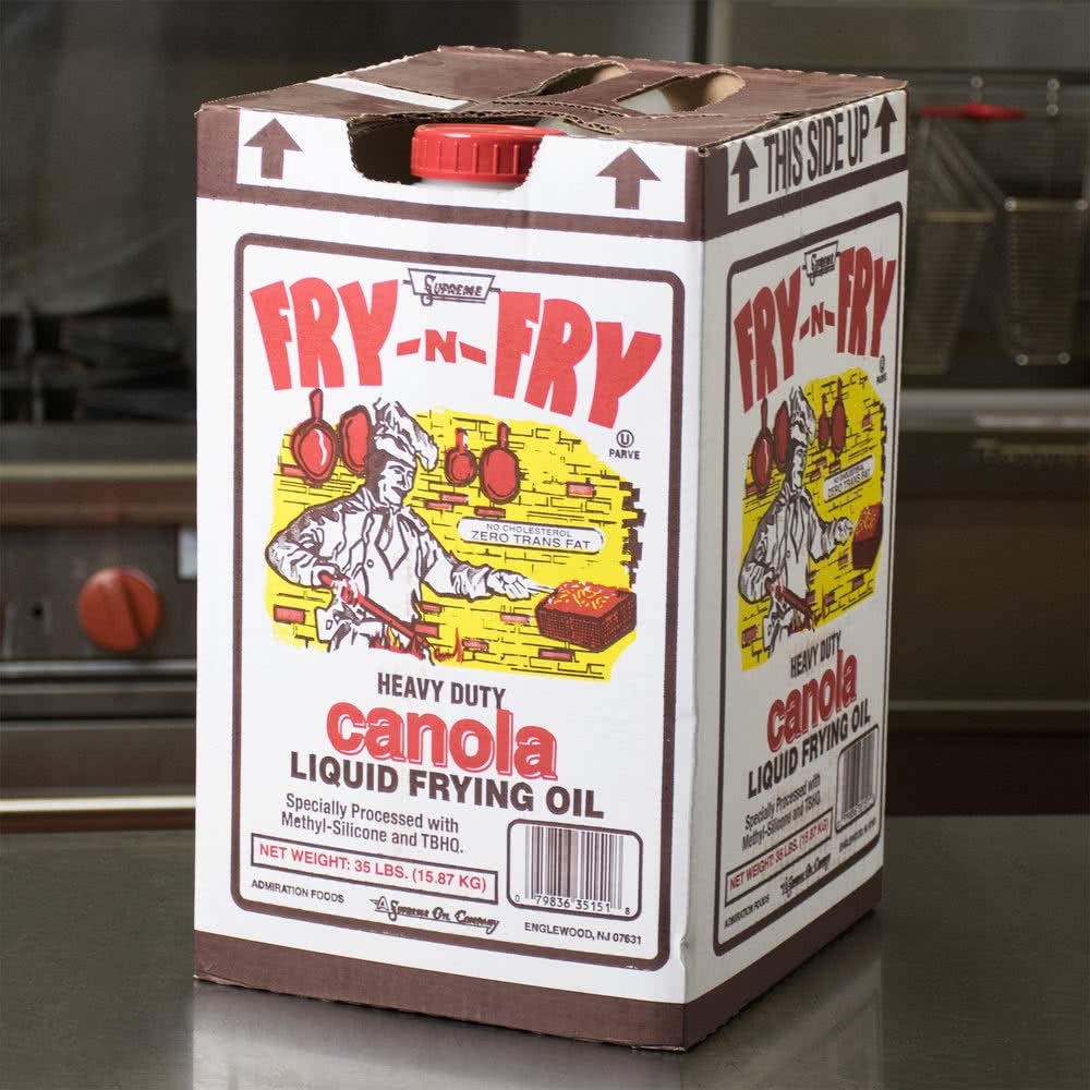 Canola Liquid Frying Oil, 35 Pound Z1948