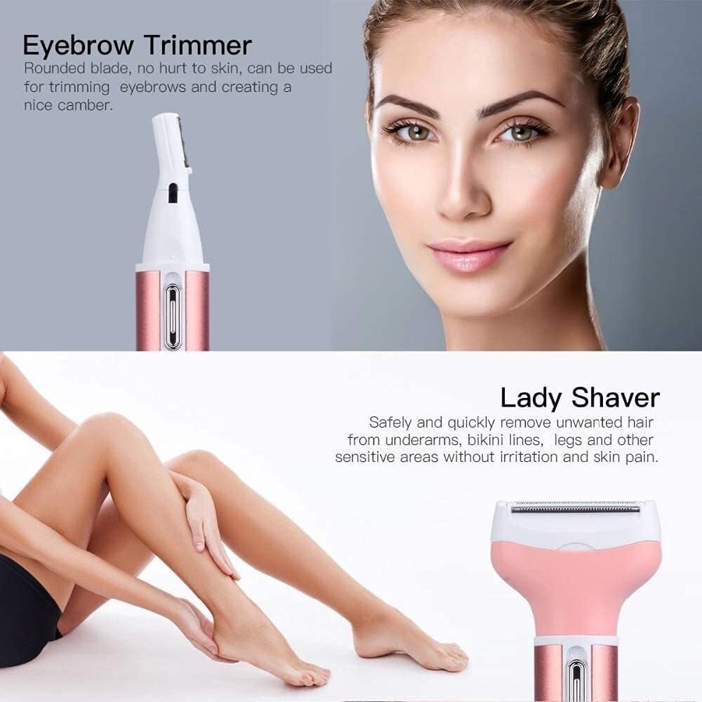4 in 1 Waterproof Cordless Epilator Y896