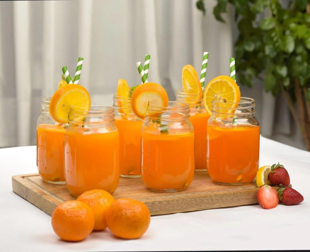 16 oz Regular Mouth Glass Mason Jars 12pk B95912