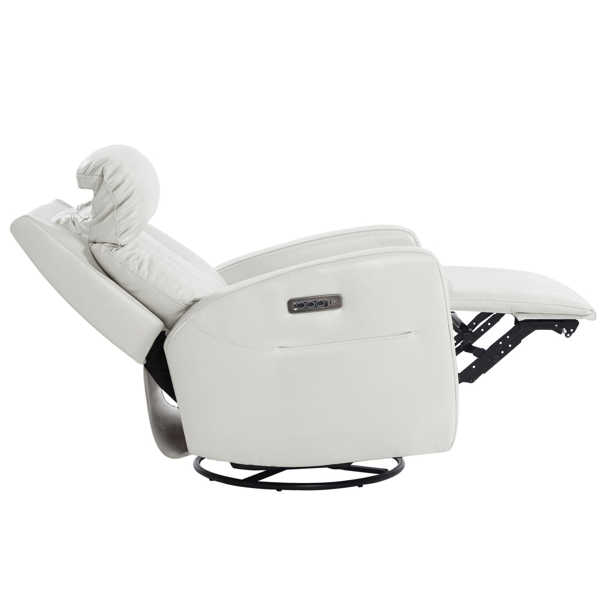 Genuine Leather Power Recliner Chair T9946