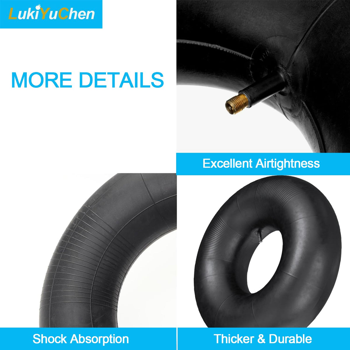 15x6.00-6 Inner Tube with TR13 Valve Stem 2/Pack B188969