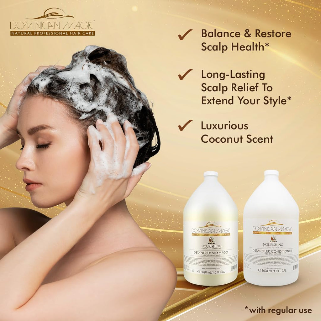 Coconut Oil Aloe Vera Shampoo and Conditioner 1 Gal x 2 X384321