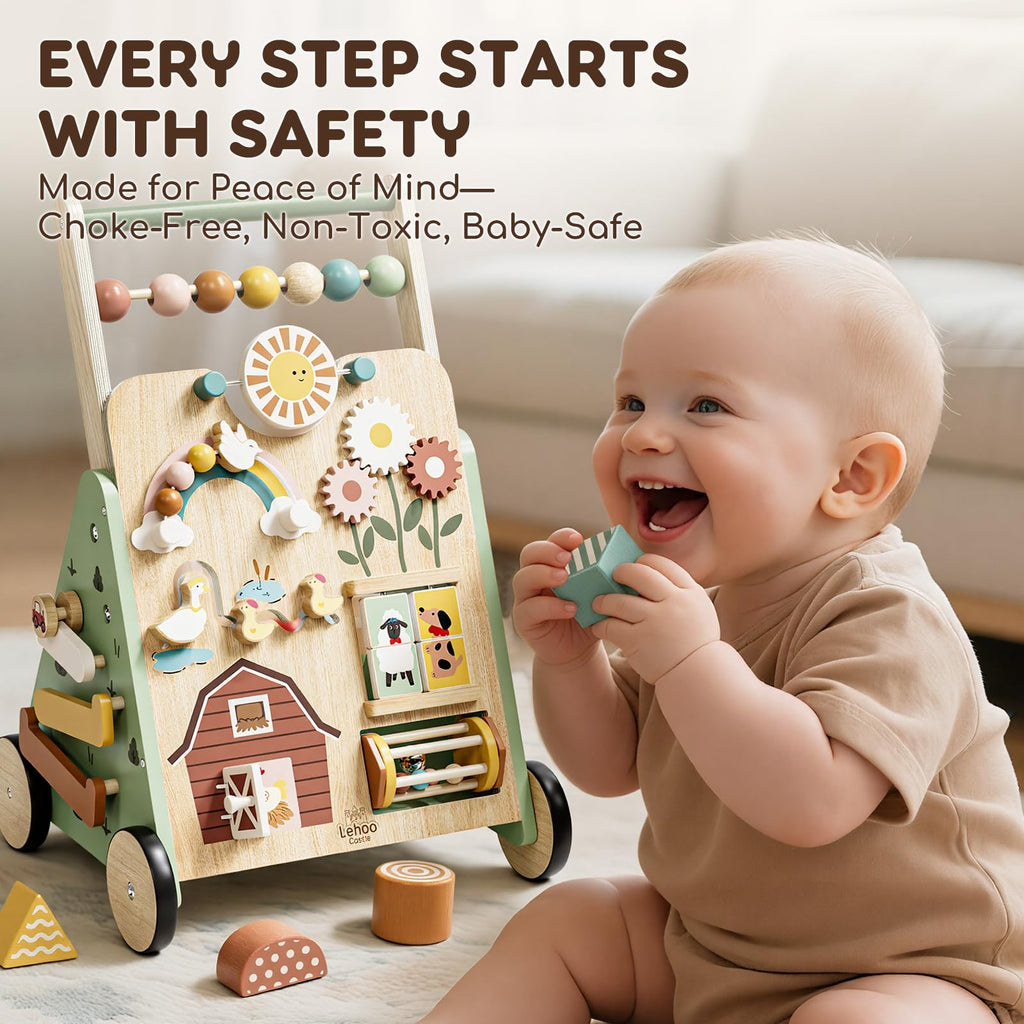Wooden Baby Walker Z9016