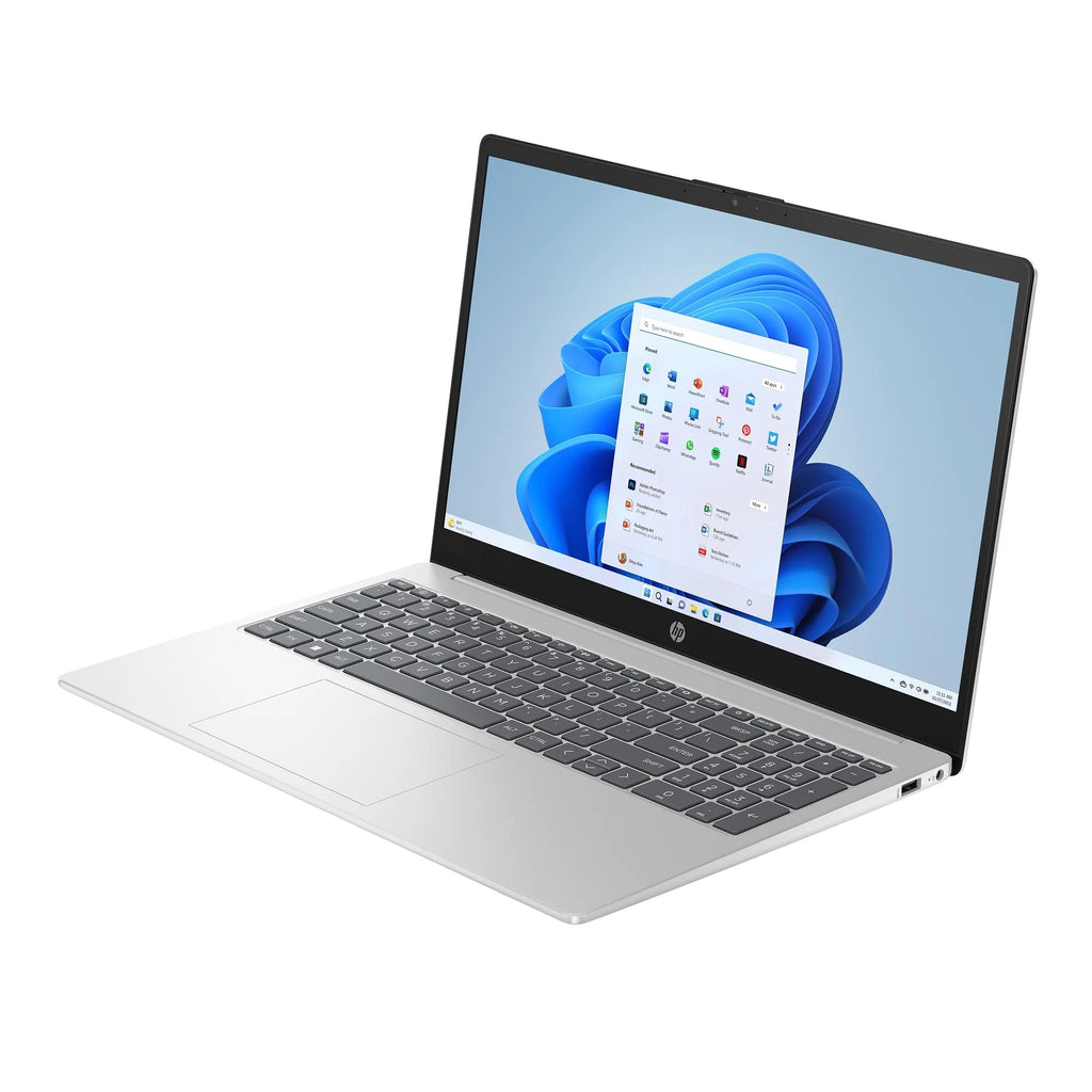 15.6 inch FHD IPS Windows Laptop AMD Ryzen 5 8GB RAM 512GB SSD Natural Silver X89848