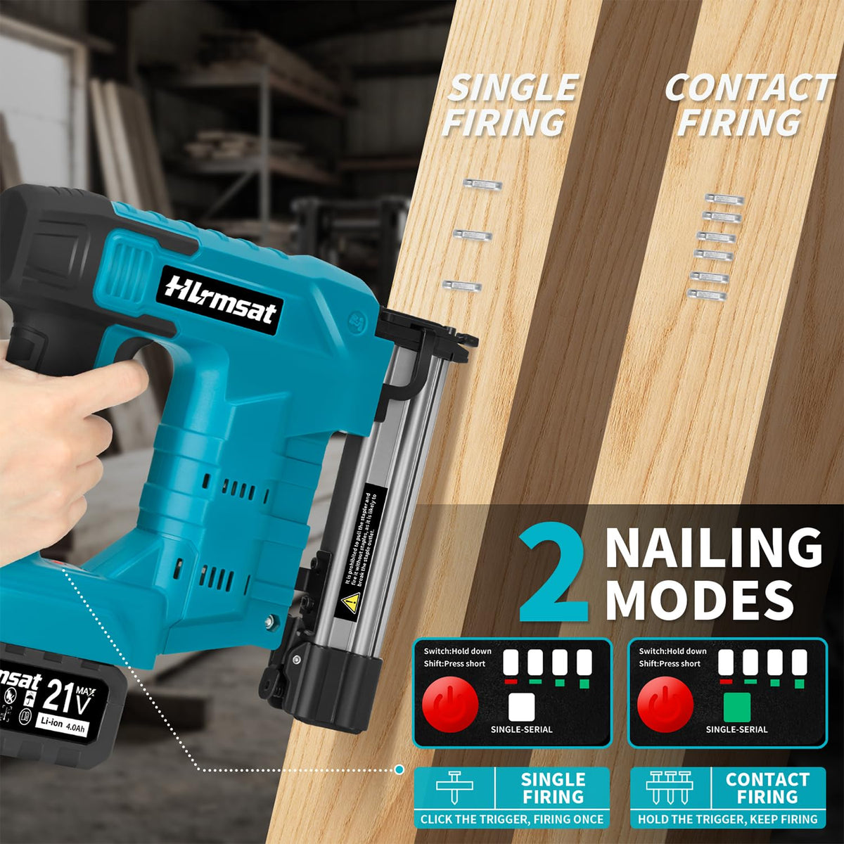 18 Gauge Cordless Brad Nailer L6968