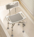 Shower Chair with Back Seat Bench X159