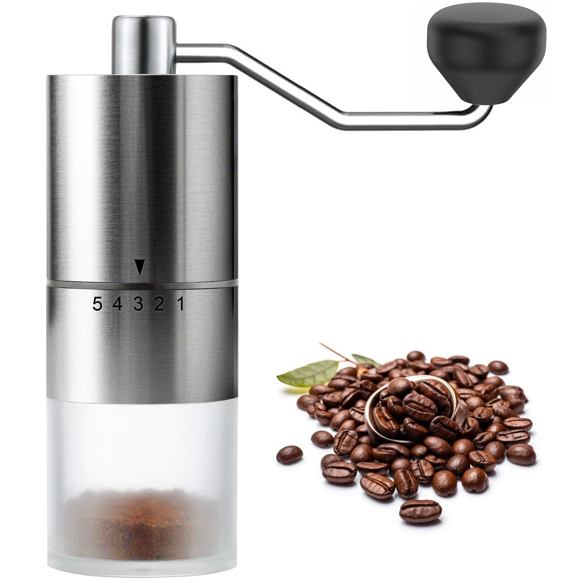 Manual Coffee Grinder with Ceramic Conical Burr K544