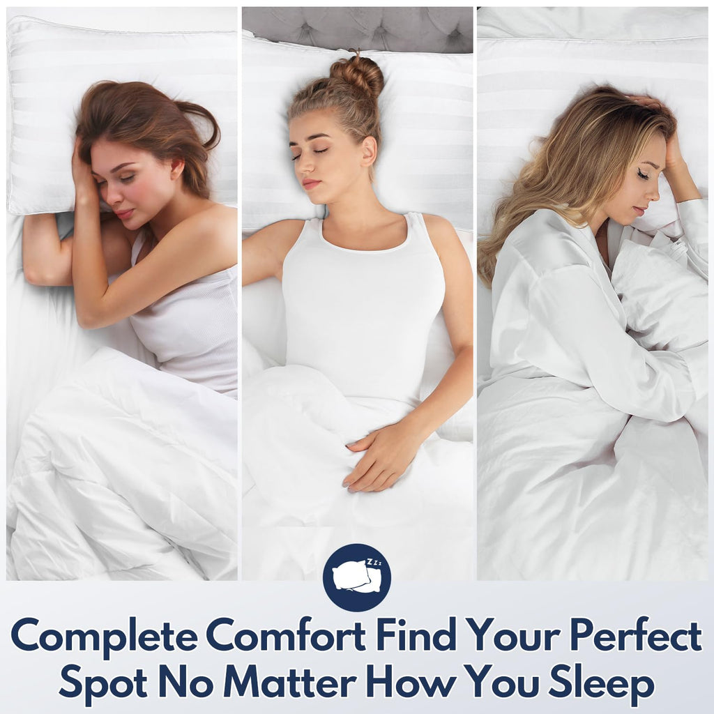 King Pillows Set of 2 Cooling Down Alternative Medium Firm K11637