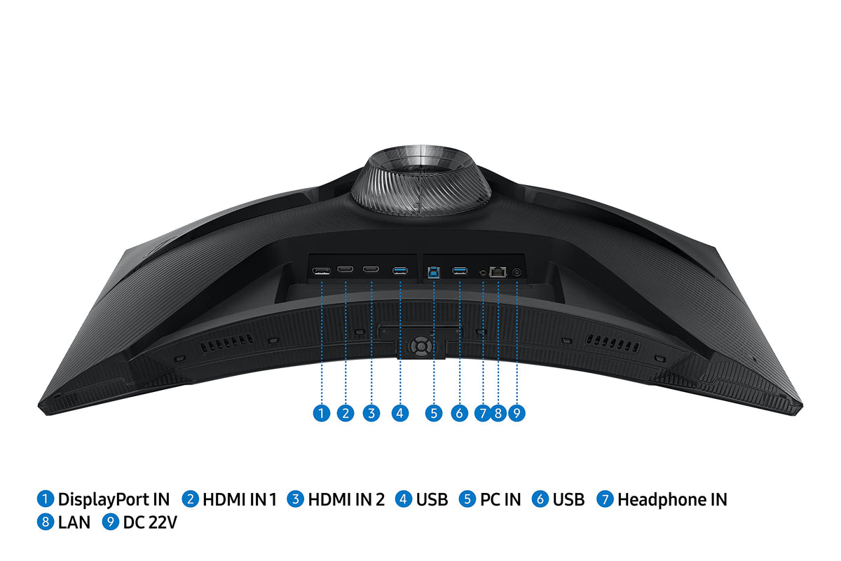 27" QHD Curved Gaming Monitor, 240Hz, 1ms, HDR 600 P796