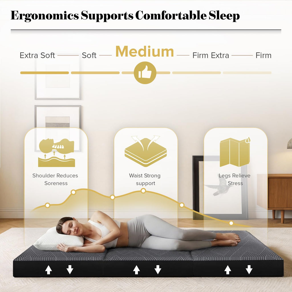 Folding Mattress Twin Size 6 Inch X295770