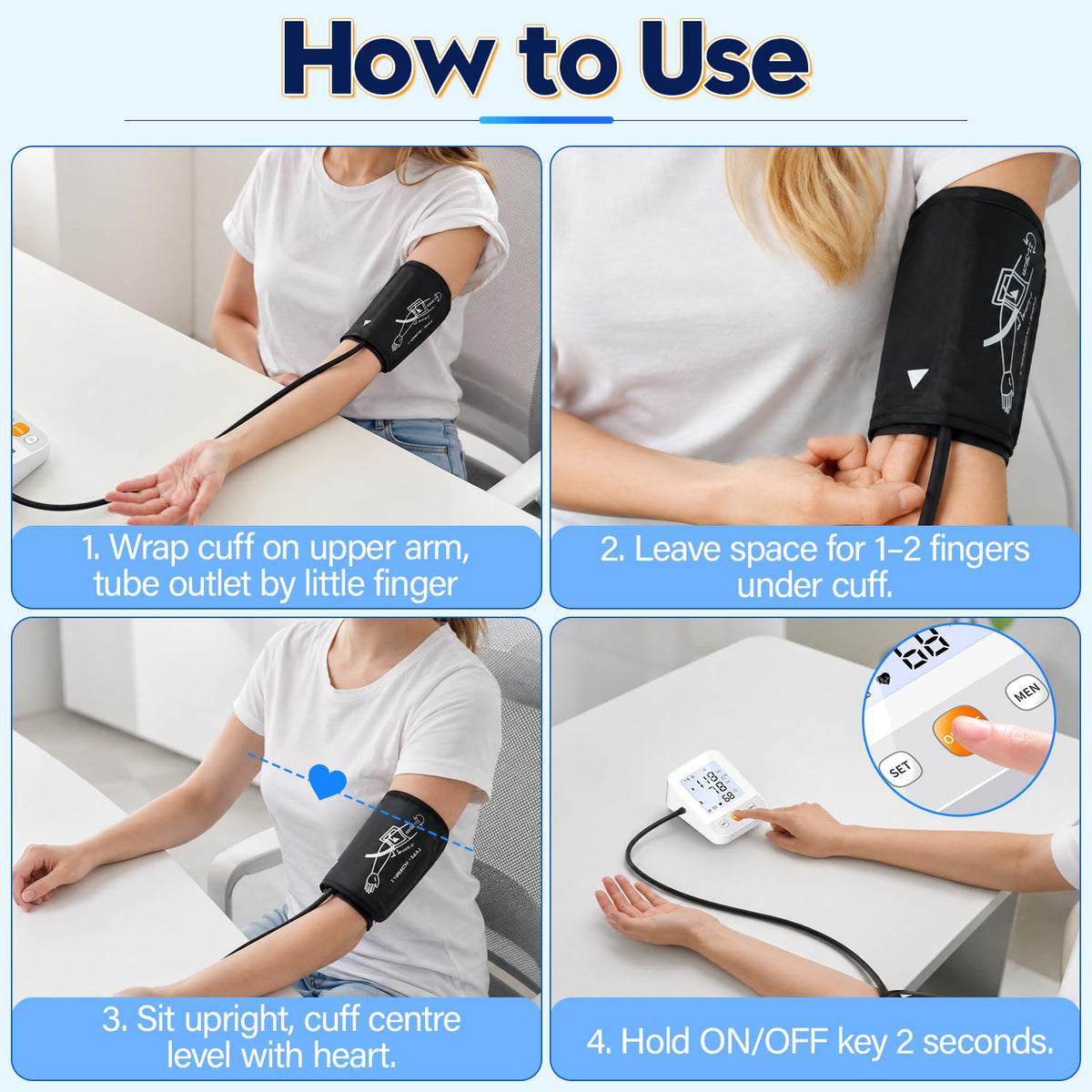 Upper Arm Blood Pressure Monitor Z90985