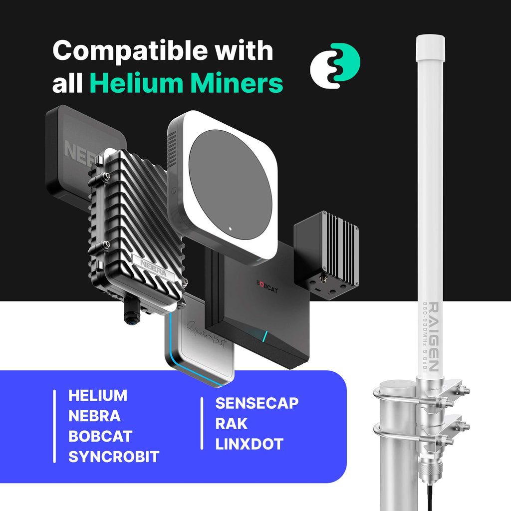 915 MHz Omni-Directional Antenna 43.3in with Lightning Arrestor N45652