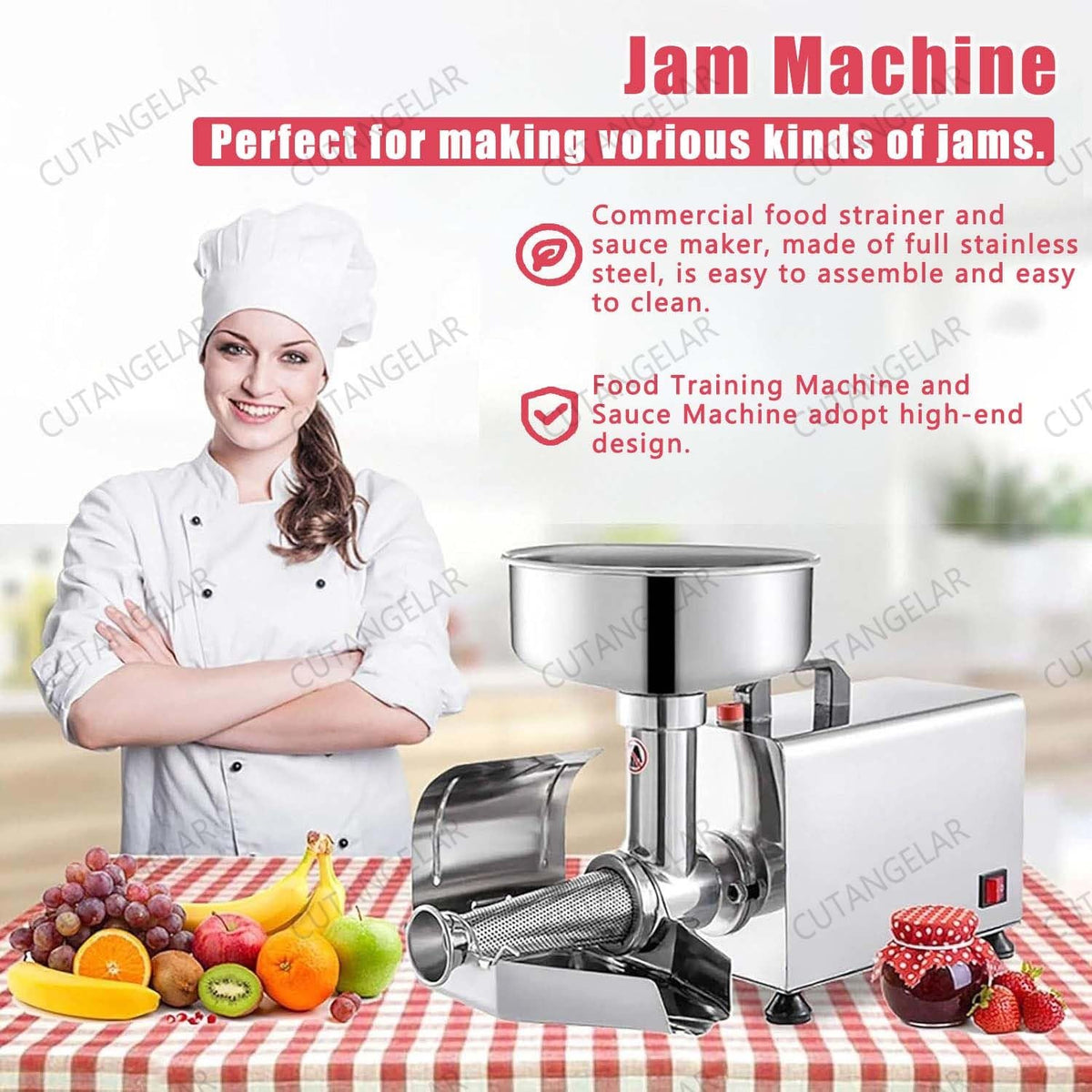 450W Stainless Steel Food Juicer I52774