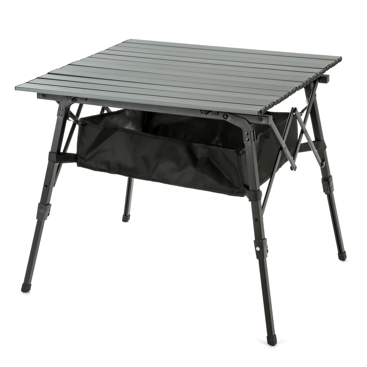 39 in Aluminum Folding Camp Table Y448417