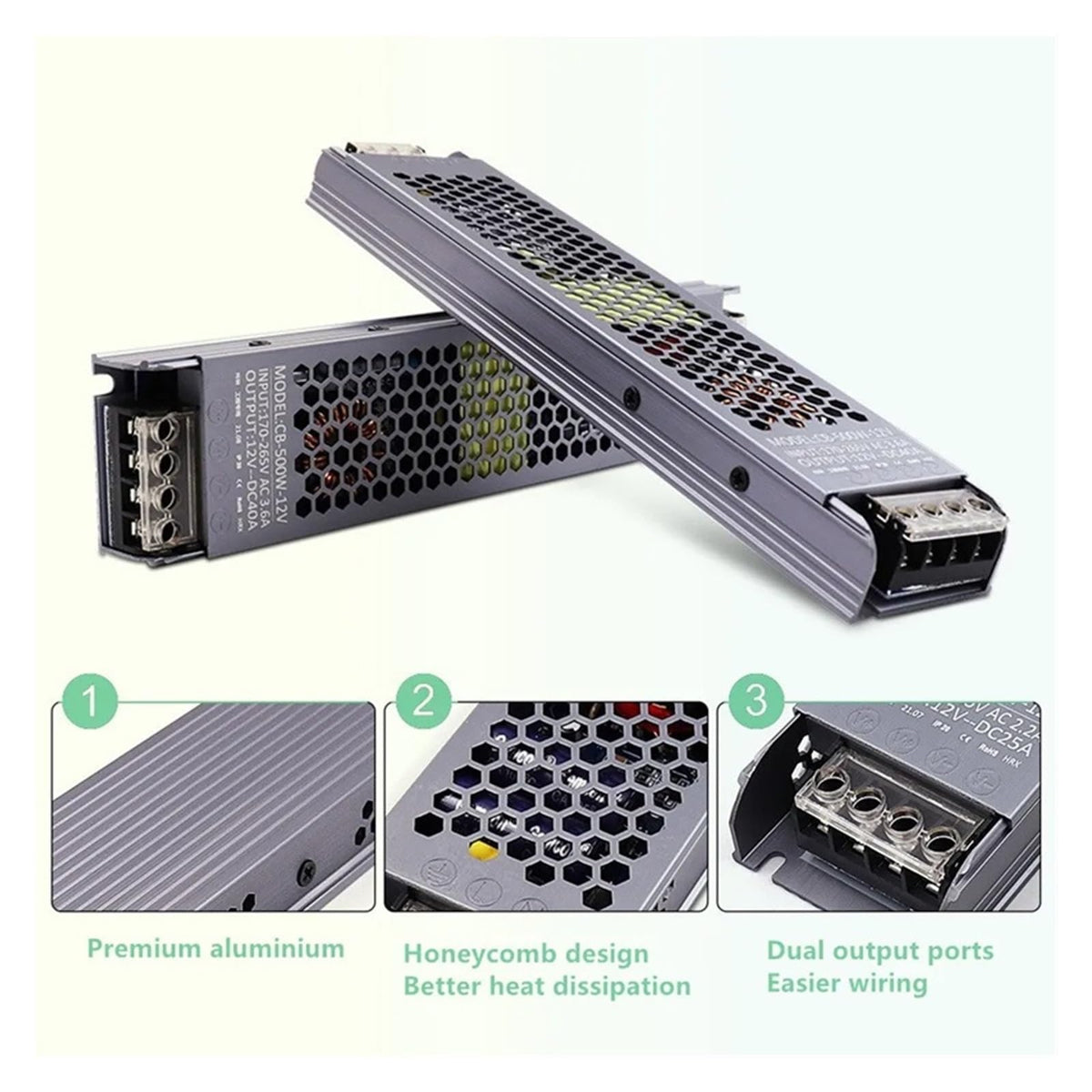 12V DC Power Supply 100W LED Driver U75622