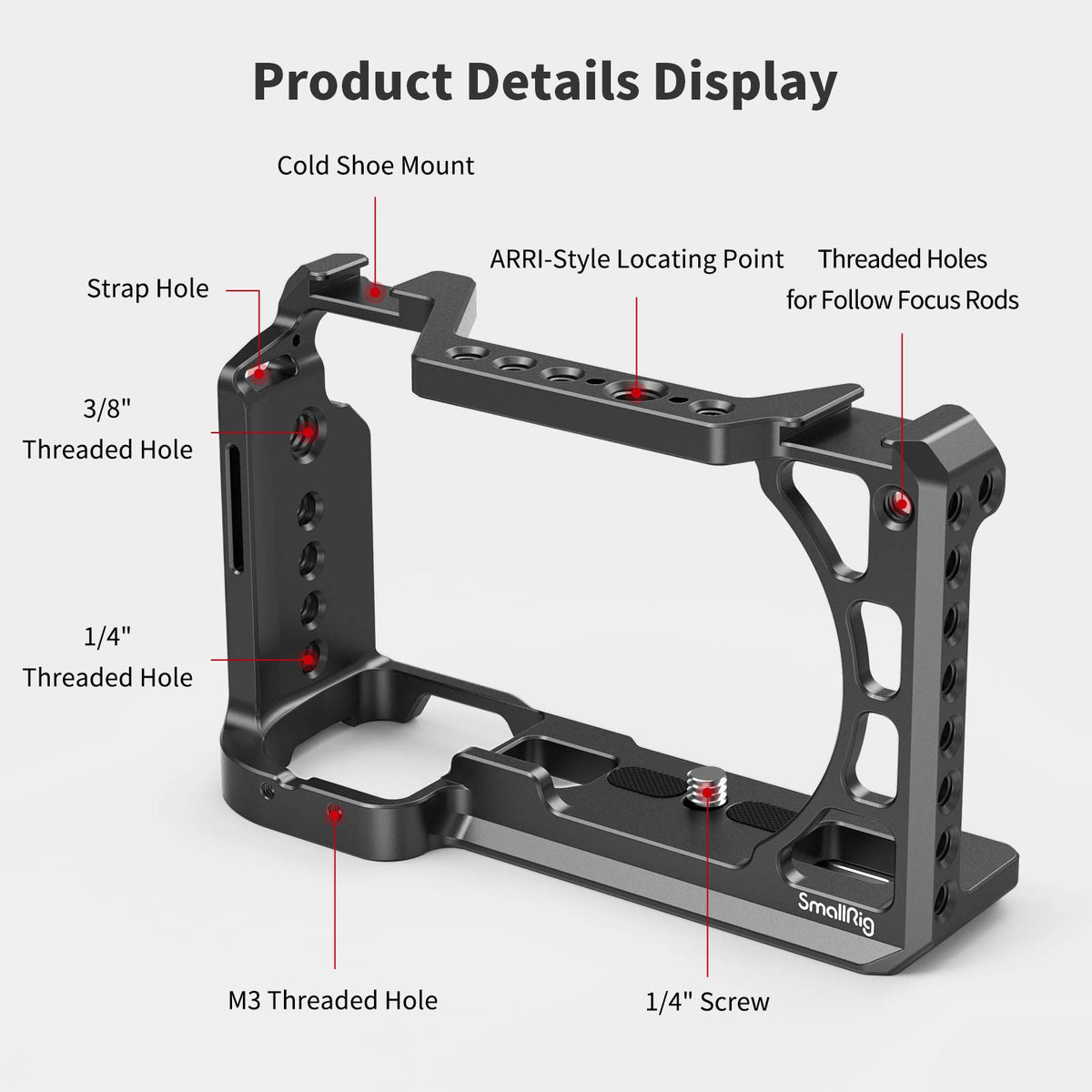 Aluminum Alloy Camera Cage Rig B233