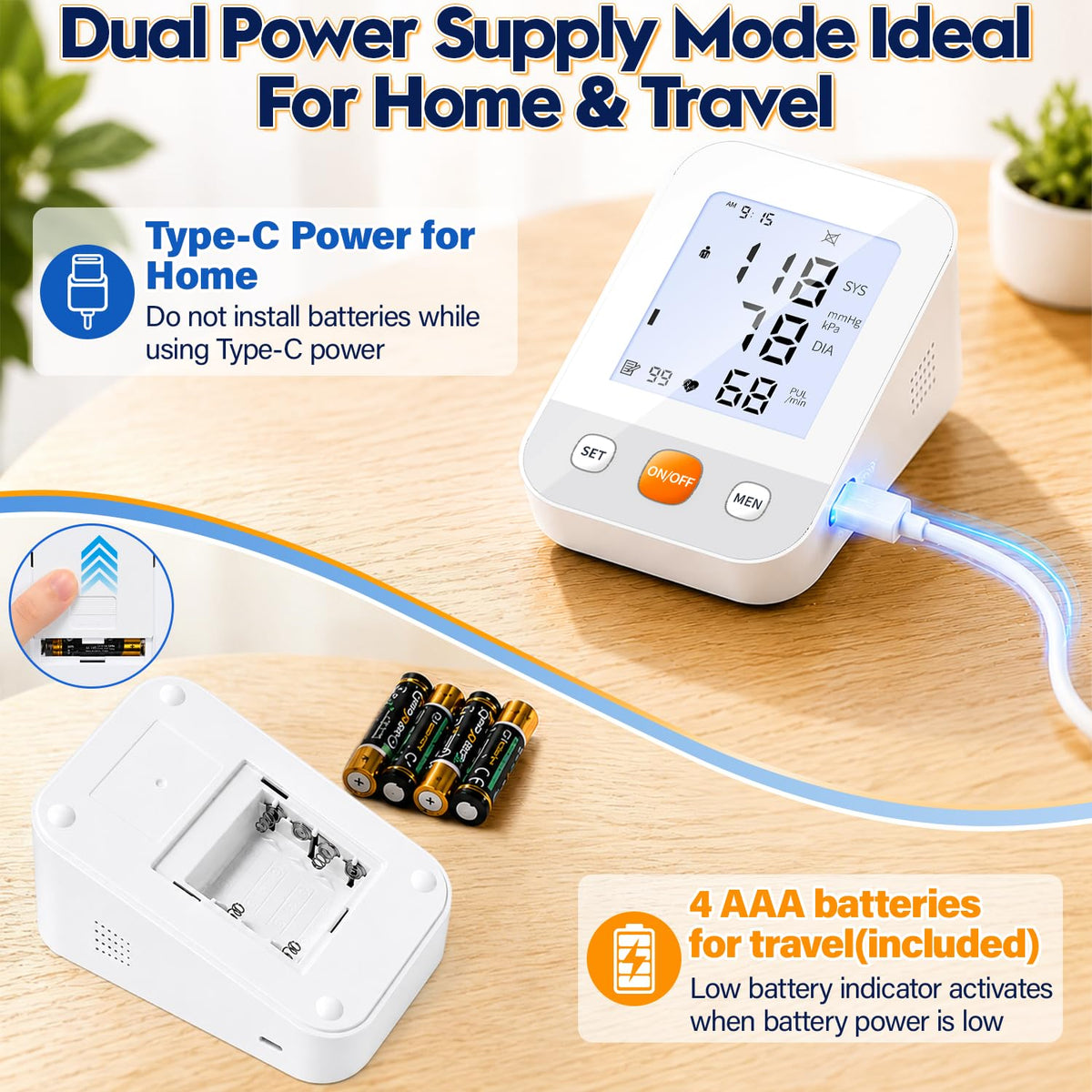 Upper Arm Blood Pressure Monitor Z90985