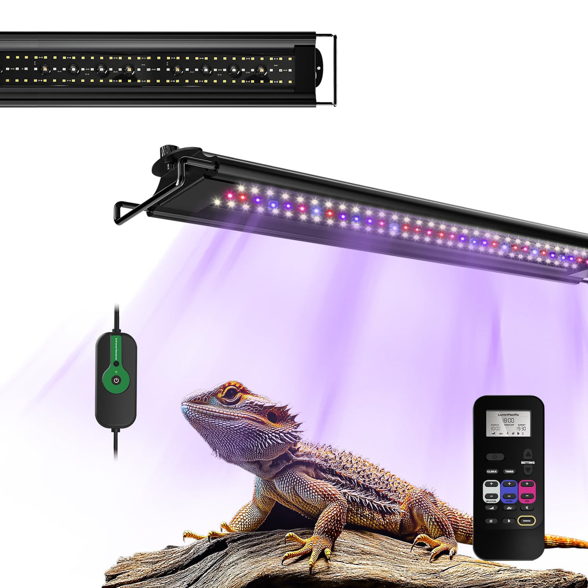 8-Inch UVB Reptile Light Fixture O58024