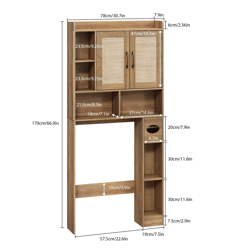 Over The Toilet Storage Cabinet X950545
