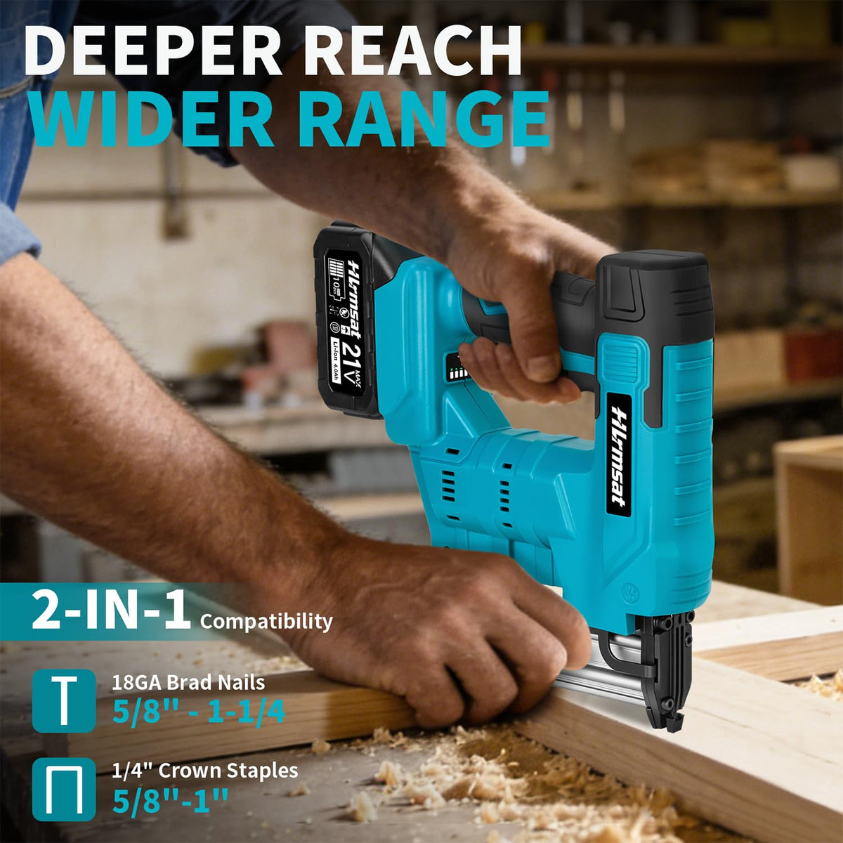 18 Gauge Cordless Brad Nailer L6968