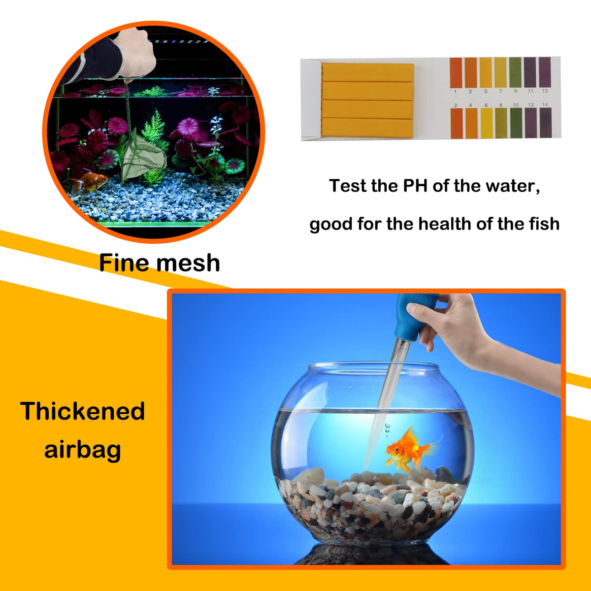 8 in 1 Stainless Steel Aquarium Cleaning Tools B69853