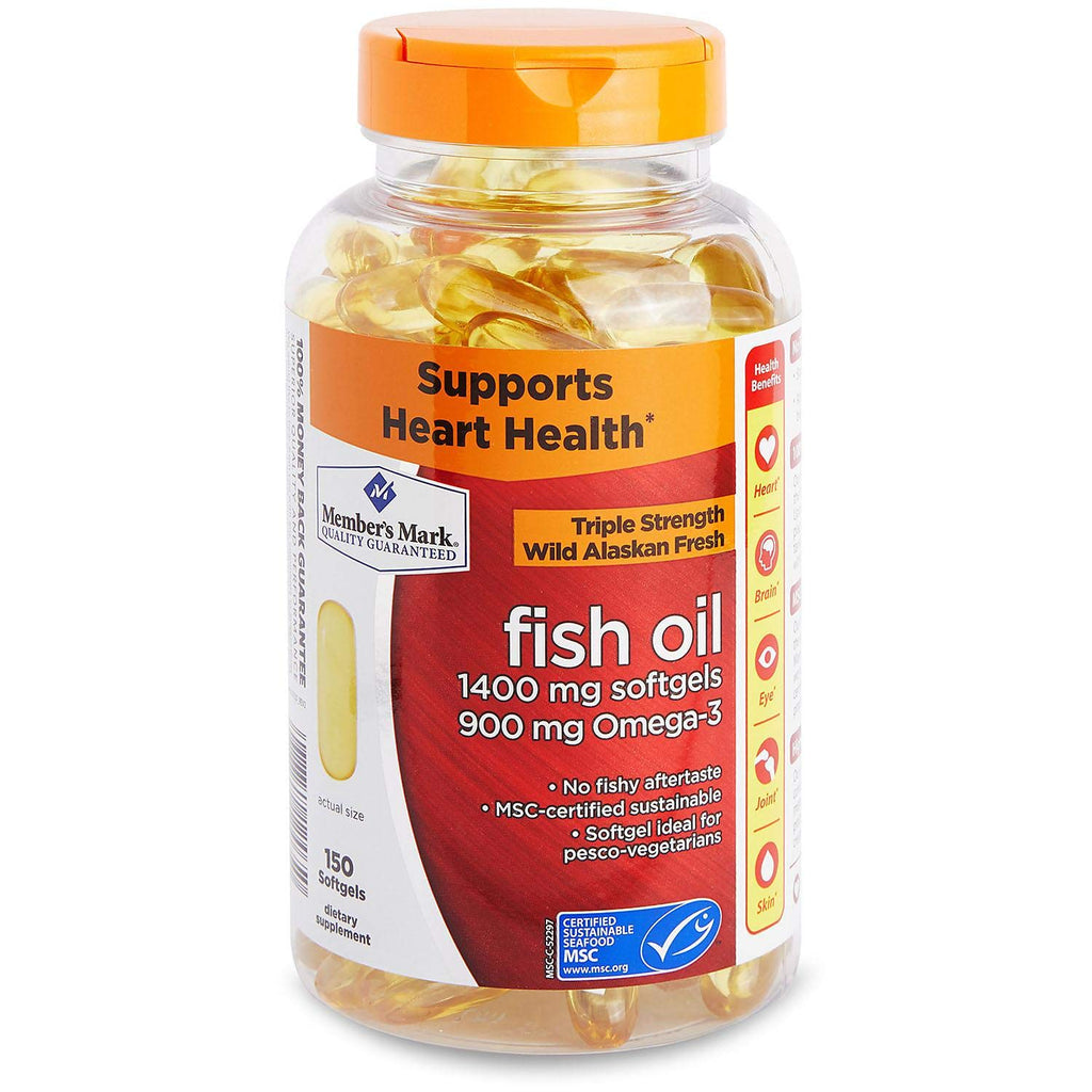 Omega 3 Fish Oil 1400 mg 150 Softgels X560948