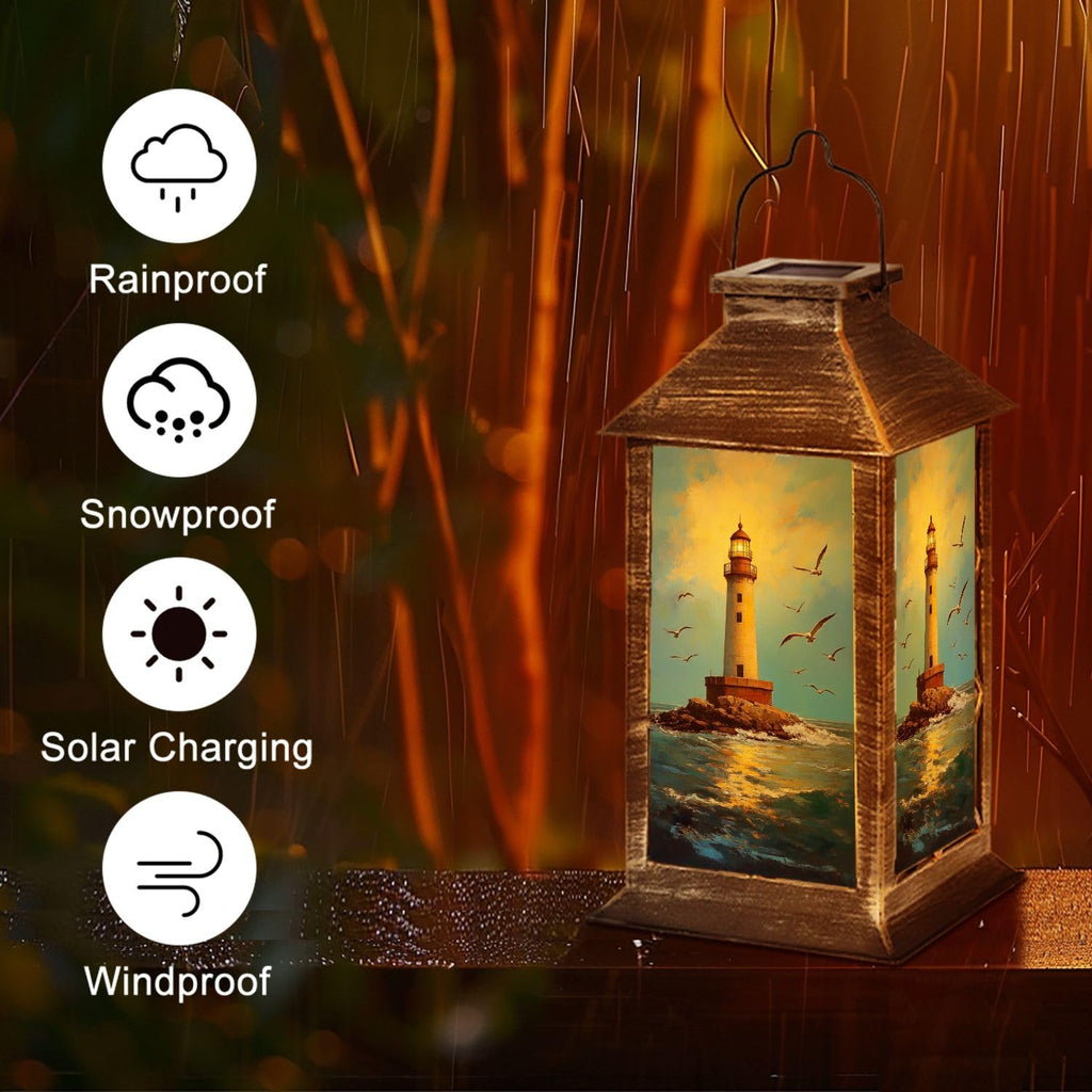 Waterproof Solar Powered Hanging Lantern V216