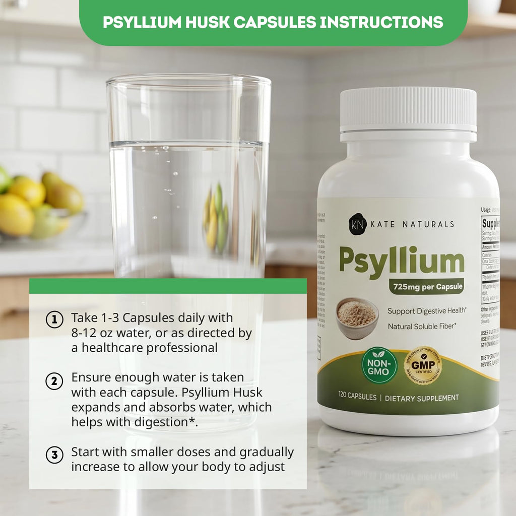 Psyllium Husk Capsules H602001