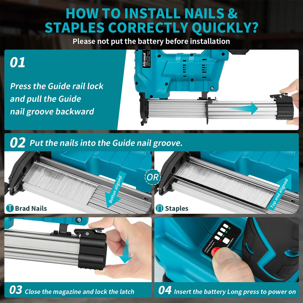 18 Gauge Cordless Brad Nailer L6968