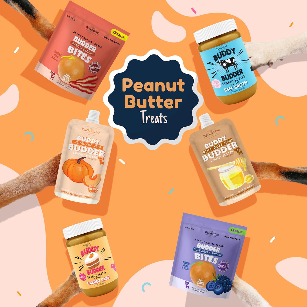 Natural Dog Peanut Butter 17 oz W3182
