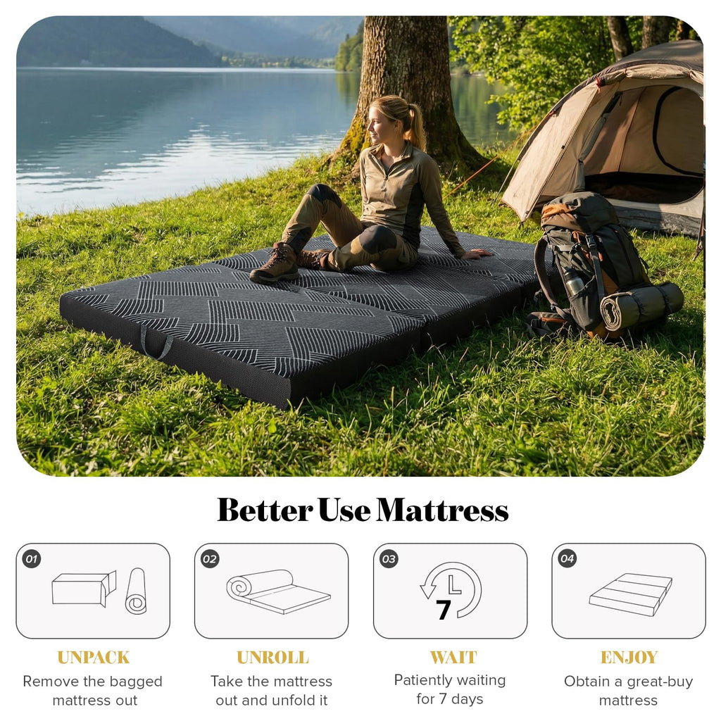 Folding Mattress Twin Size 6 Inch X295770