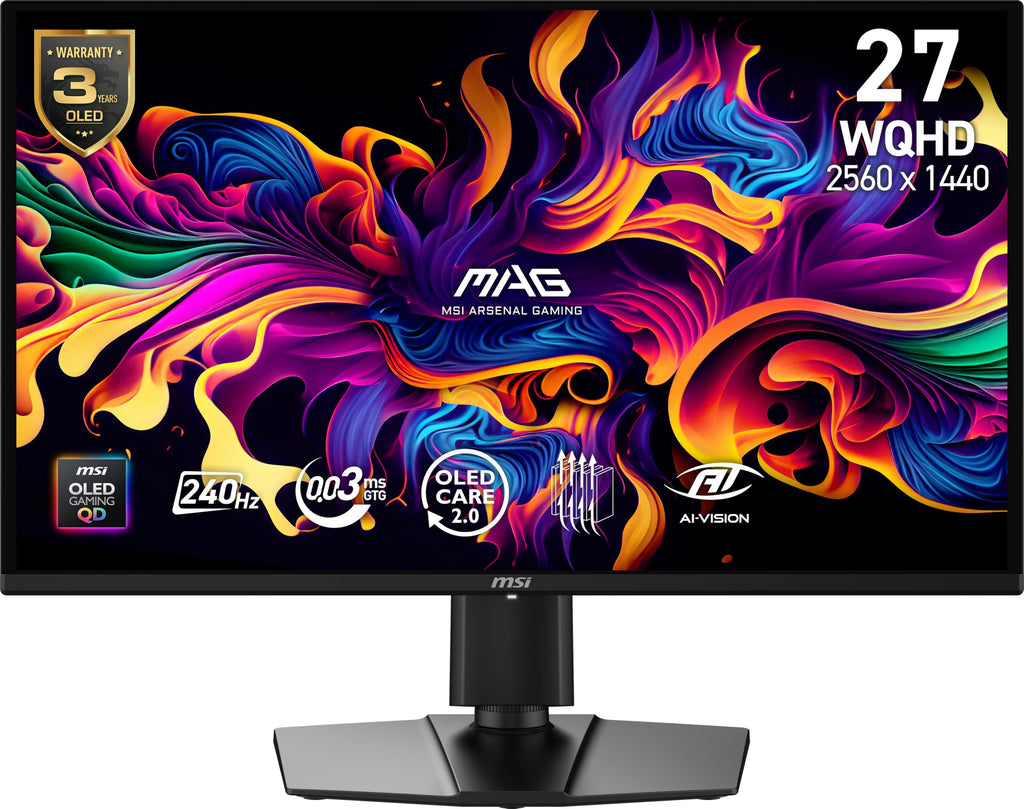 27-Inch WQHD 240Hz QD-OLED Gaming Monitor N27857