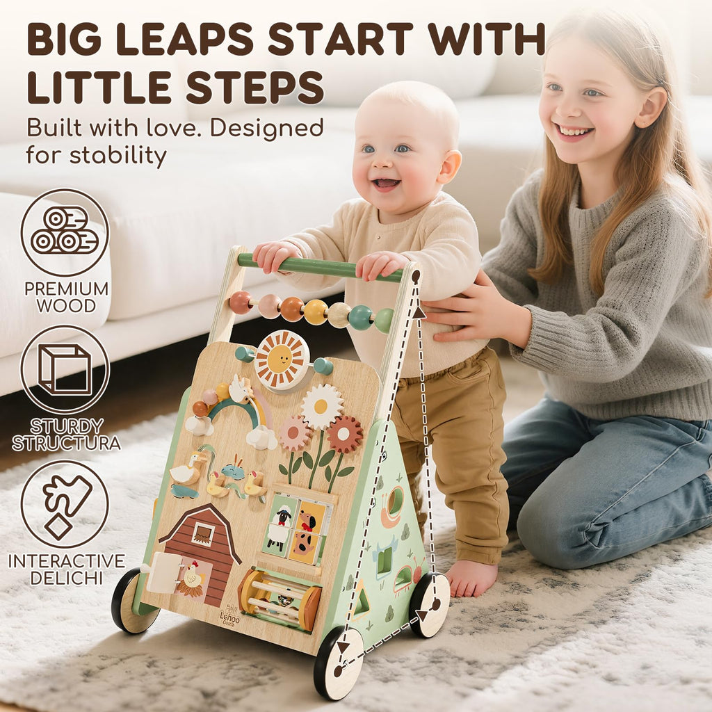 Wooden Baby Walker Z9016