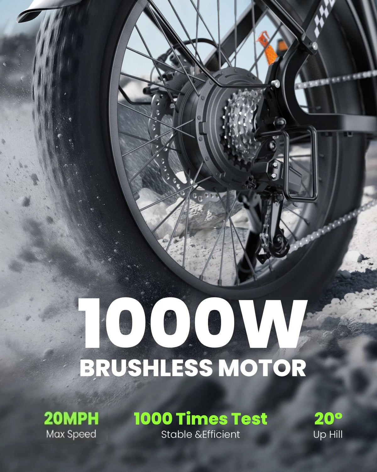 20" Fat Tire Electric Bike R608169
