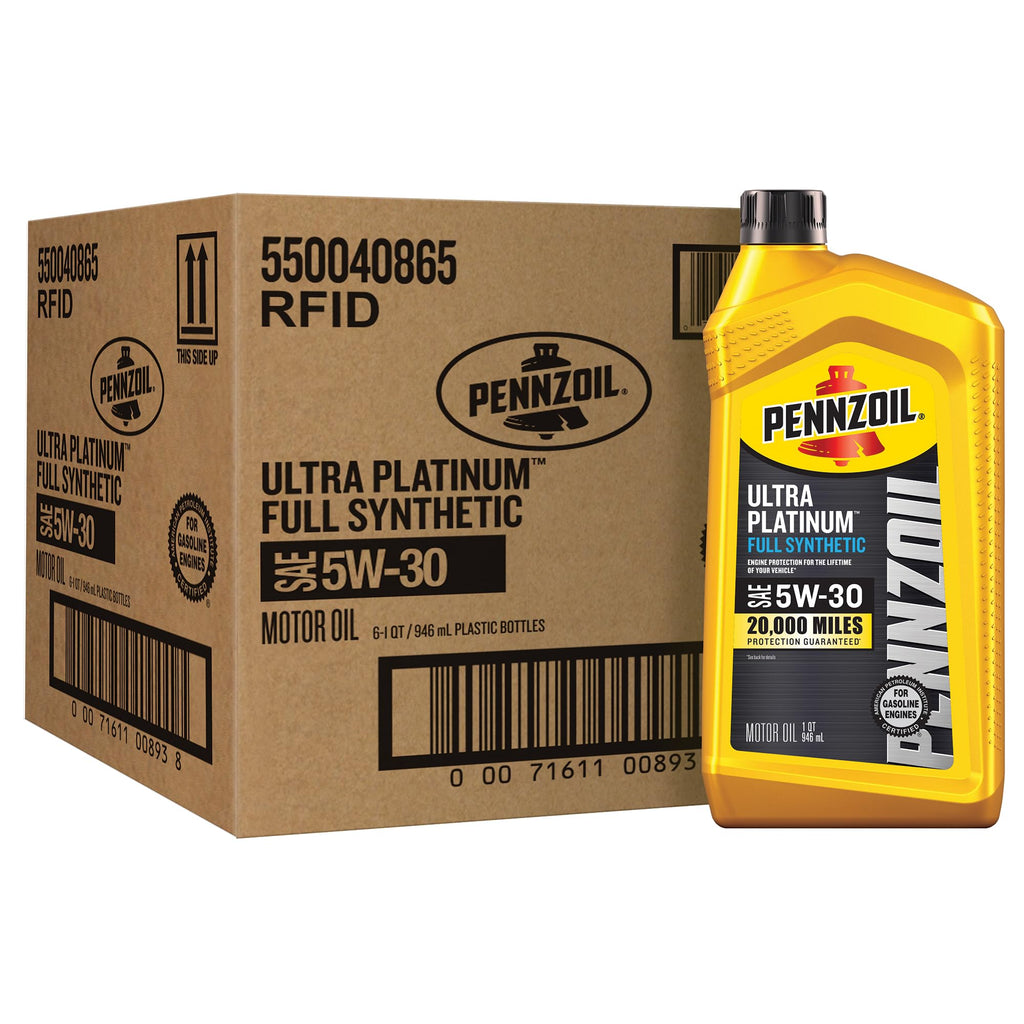 Full Synthetic 5W-30 Motor Oil, 1 Quart (6 Pack) M68979