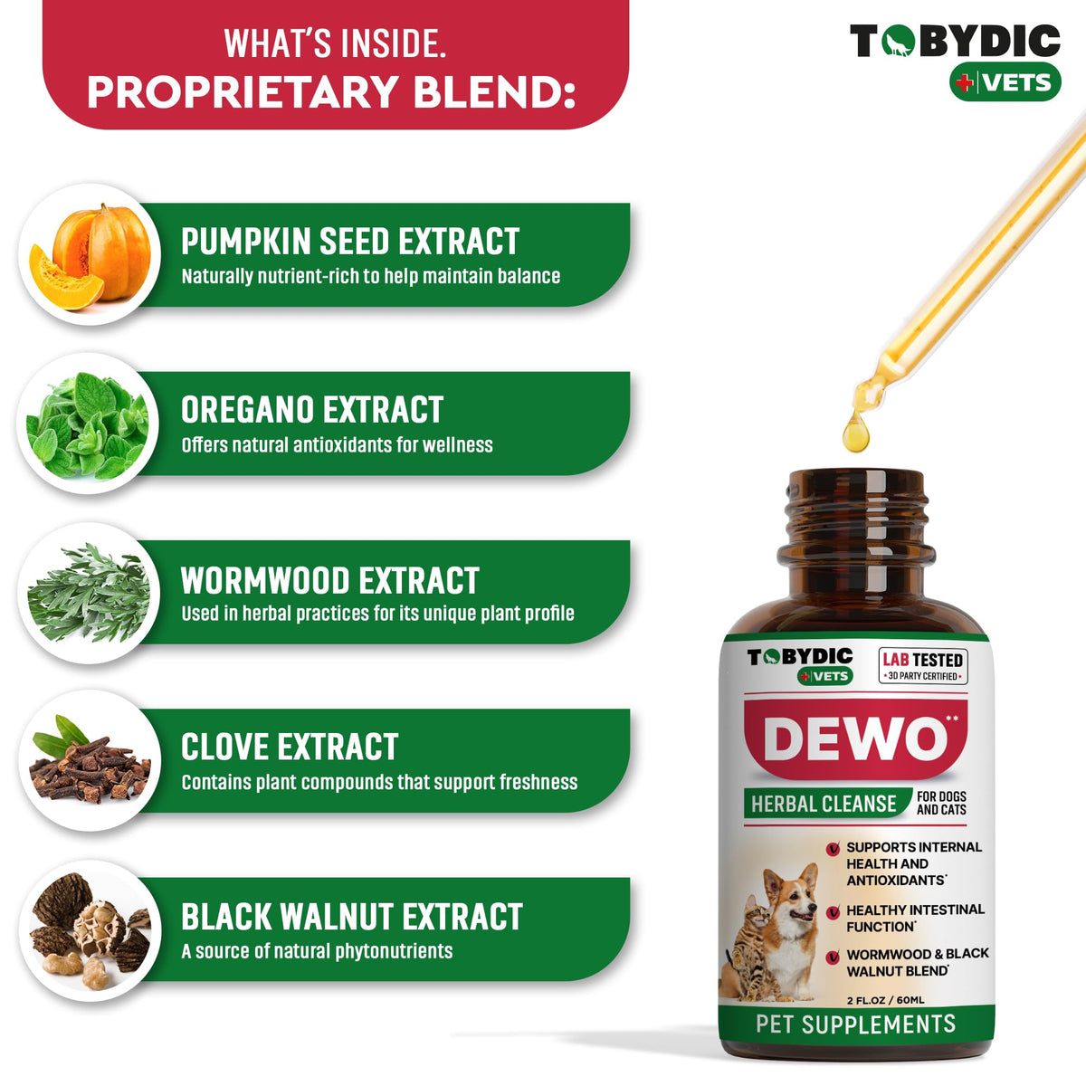 2 oz Herbal Supplement Drops S822111