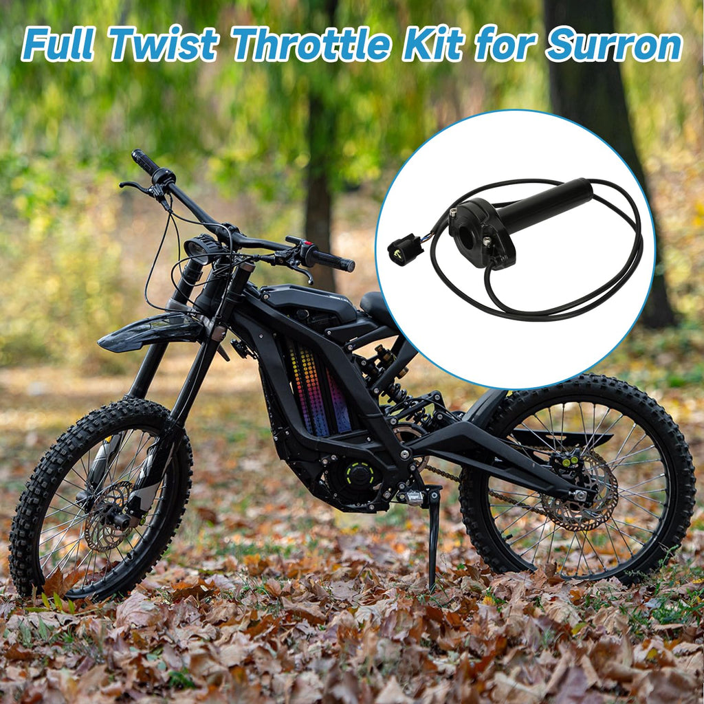 Throttle Handle Kit Replacement for Electric Dirt Bike S6404