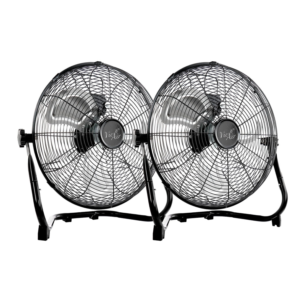 20 Inch Tilting High Velocity 3 Speed Metal Floor Fan S17006