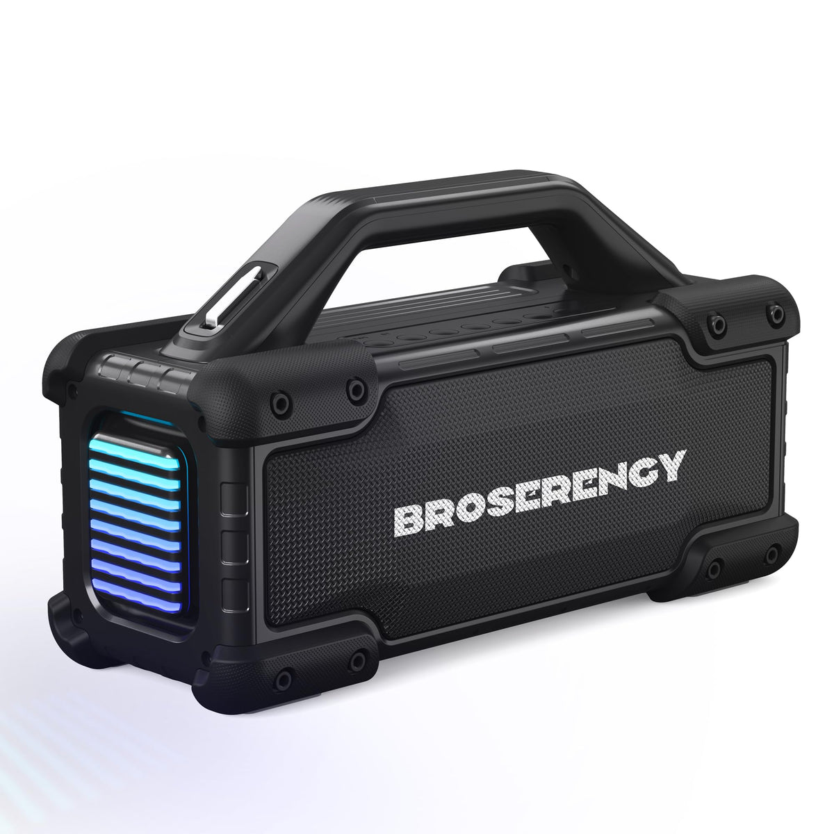 Black Portable Water Resistant Bluetooth Speaker P5041