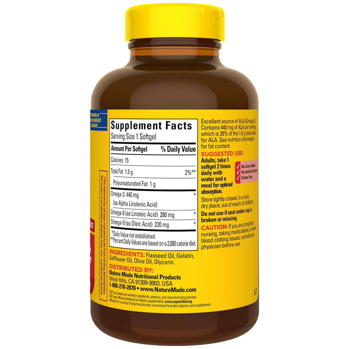 Omega 3 6 9 Supplements 150 Softgels X2716