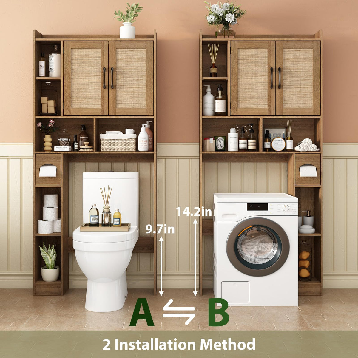 Over The Toilet Storage Cabinet X950545